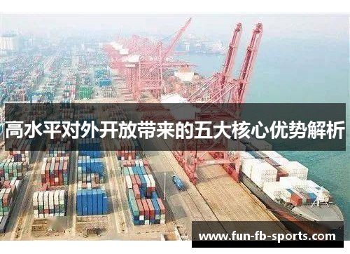 高水平对外开放带来的五大核心优势解析
